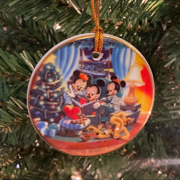 1994 Small World Holiday Christmas Ornament - Mickey - Picture 2 of 5